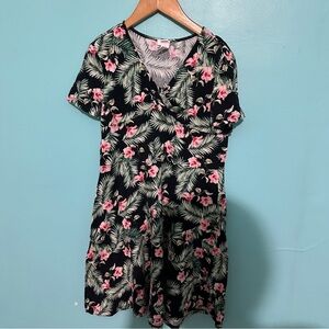 Girls size 13/14 floral dress